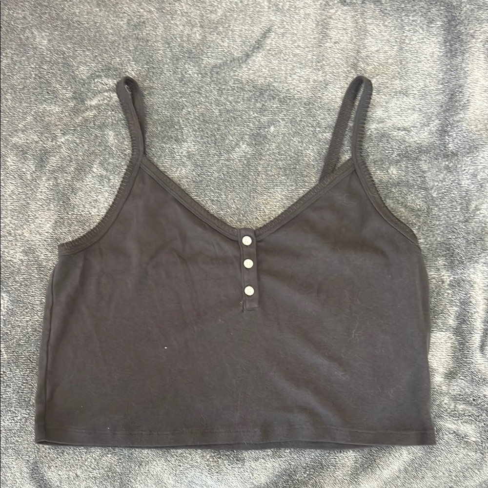 Women's Dark Grey Tank Top